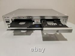 Sony RCD-w2000es RARE 5-Disc CD Changer Player Recorder New Belts w\Remote