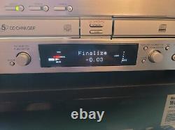 Sony RCD-w2000es RARE 5-Disc CD Changer Player Recorder New Belts w\Remote