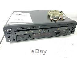 Sony RCDW500C 5 Disc CD Recorder Changer Compact Disc Player