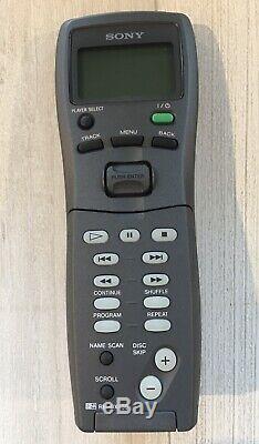 Sony REMOTE CONTROL RM-DX450 for Mega Storage 400 CD Compact Disc Changer Player