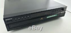 Sony SACD Super Audio CD 5 disc Changer player multi channel SCD-CE595 cleaned