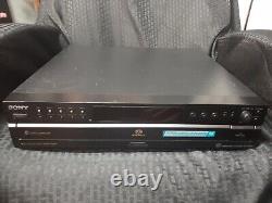 Sony SCD-CE595 5 Disc 5.1 Channel Super Audio CD Changer/Player TESTED No Remote
