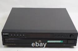 Sony SCD-CE595 5 Disc CD Super Audio SACD Carousel Changer Player No Remote