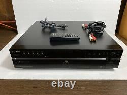 Sony SCD-CE595 5-Disc Changer Multi-Channel CD SACD Player Remote Cables Tested