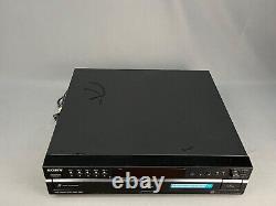 Sony SCD-CE595 5 Disc Super Audio CD Player Changer + Manual + Remote
