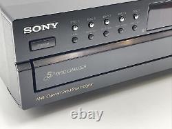 Sony SCD-CE595 Super Audio CD Player 5 Disc Changer withRemote Fully Tested