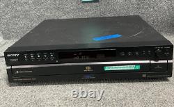 Sony SCD-CE595 Super Audio CD/SACD 5 Disc Carousel Changer Player WithO Remote