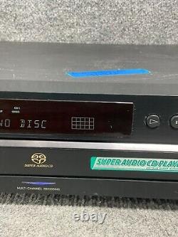 Sony SCD-CE595 Super Audio CD/SACD 5 Disc Carousel Changer Player WithO Remote