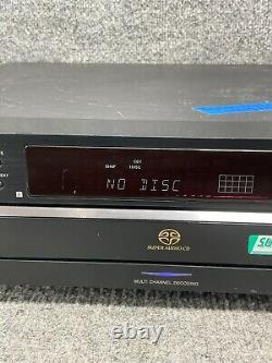 Sony SCD-CE595 Super Audio CD/SACD 5 Disc Carousel Changer Player WithO Remote