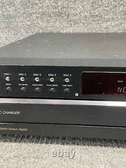 Sony SCD-CE595 Super Audio CD/SACD 5 Disc Carousel Changer Player WithO Remote