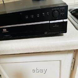 Sony SCD-CE595 Super Audio SACD/CD Player 5-Disc Changer + Remote Tested Working