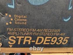 Sony Stereo CDP-CE335 Disc Changer, STRDE935 Receiver, MDSJE330 Mini Disc Player