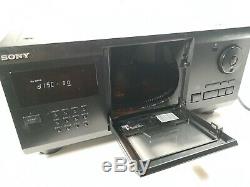 Sony compact disc player CDP-CX-205/ 200 CD Changer MegaStorage Working Great