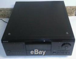 Sony compact disc player CDP-CX-250/high density 200 CD Changer MegaStorage