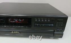 TECHNICS SL-PD987 CD CHANGER / PLAYER 5 disc WORKS PERFECT + REMOTE & MANUAL