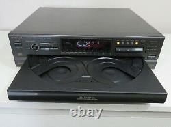 TECHNICS SL-PD987 CD CHANGER / PLAYER 5 disc WORKS PERFECT + REMOTE & MANUAL