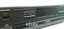 TESTED Technics SL-PD887 5 Disc Rotary Changer Compact Disc CD Player NO REMOTE