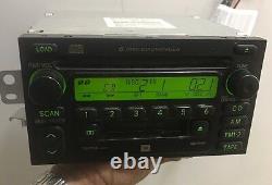 TOYOTA JBL AM FM Radio Stereo Tape Cassette CD Player 6 Disc Changer A56819 OEM
