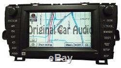 TOYOTA Prius Navigation GPS Radio 4 Disc Changer MP3 CD Player E7022 LCD Display