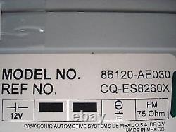 TOYOTA Sienna JBL Radio 6 CD Changer Disc Player A56828 86120AE030 04 05 06 07