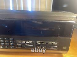 Technics SL-MC4 CD Changer 60 Compact Disc Player No Remote Tested Works
