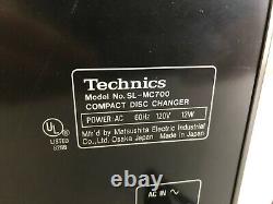 Technics SL-MC7 CD Changer 110 Compact Disc Player Programmable HiFi Stereo