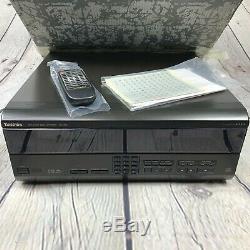 Technics SL-MC7 CD Player 110 Mega Compact Disc Changer Remote and Box Working