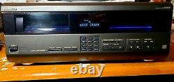 Technics SL-MC7 Mega 110+1 CD Changer Compact Disc Player Tested With Remote