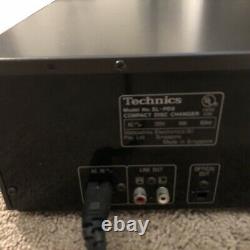 Technics SL-PD10 5 Disk CD Player Changer Tested Works No Remote Free Shipping