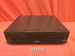 Technics SL-PD665 Compact Disc 5 Disk Rotary Changer CD Player Black 0405