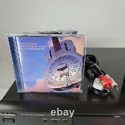Technics SL-PD8 5 Disc CD Player Changer with MASH Spiral Play w Remote Tested
