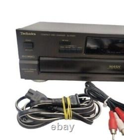 Technics SL-PD827 5-Disc Changer CD Player With Remote Works Black
