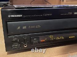 Tested Pioneer CLD-M90 Multi-Play Laser Disc 5-Disc CD Changer CD/CDV/LD Player