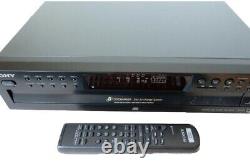 Tested Sony CDP-CE375 Digital Optical Out 5-Disc Changer CD Player + Remote