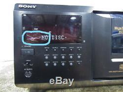 Tested Sony CDP-CX355 300CD MegaStorage Compact Disc CD Changer Player