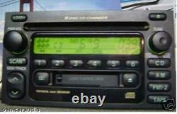 Toyota Radio Tape 6 Disc CD Changer Player 86120-08130 2000 01 02 03 A56811 JBL
