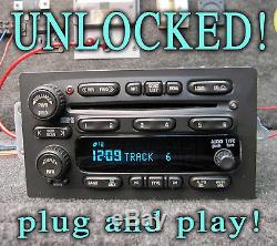 Unlocked! 03 04 05 06 Silverado Denali Suburban Radio 6 CD Disc Changer Player