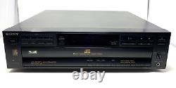 VINTAGE SONY CDP-C515 5 Disc CD Player/Changer withNEW Remote & Cables TESTED