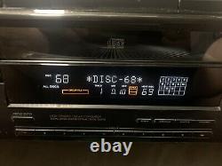 VINTAGE SONY CDP-CX151 CD Changer 100 Disc CD Player Works No Remote