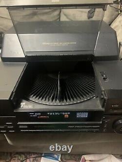 VINTAGE SONY CDP-CX151 CD Changer 100 Disc CD Player Works No Remote