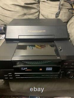 VINTAGE SONY CDP-CX151 CD Changer 100 Disc CD Player Works No Remote