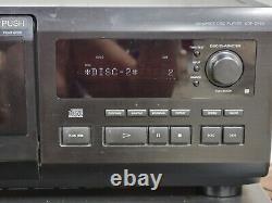 VINTAGE SONY CDP-CX55 50 + 1 CD Changer Compact Disc Player TESTED. SEE VIDEO