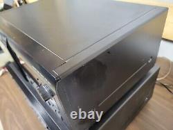 VINTAGE SONY CDP-CX55 50 + 1 CD Changer Compact Disc Player TESTED. SEE VIDEO