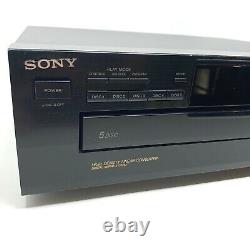 VINTAGE Sony CDP-C235 5 CD Compact Disc Multi Player Changer NEW REMOTE TESTED