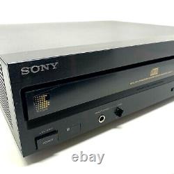 VINTAGE Sony CDP-C305 5-Disc Compact Disc CD Player/Changer TESTED & CLEAN EUC