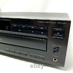 VINTAGE Sony CDP-C325 Home Stereo 5-Disc CD Changer/Player Carousel TESTED Japan