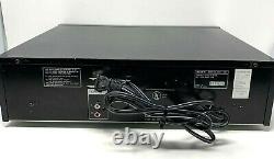 VINTAGE Sony CDP-C335 5 Disc CD Player Carousel Changer withNEW Remote & Cables