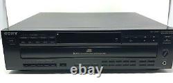 VINTAGE Sony CDP-C525 5 Multi Disc CD Carousel Changer/Player TESTED Excellent