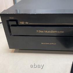 VTG 90s Nakamichi MB-4S MusicBank 7-Disc Changer CD Player Withremote Bundle Works
