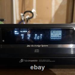 VTG Sony 5 Disc CD Changer CDP-CE315 Compact Disc Player Ex-Change System Remote